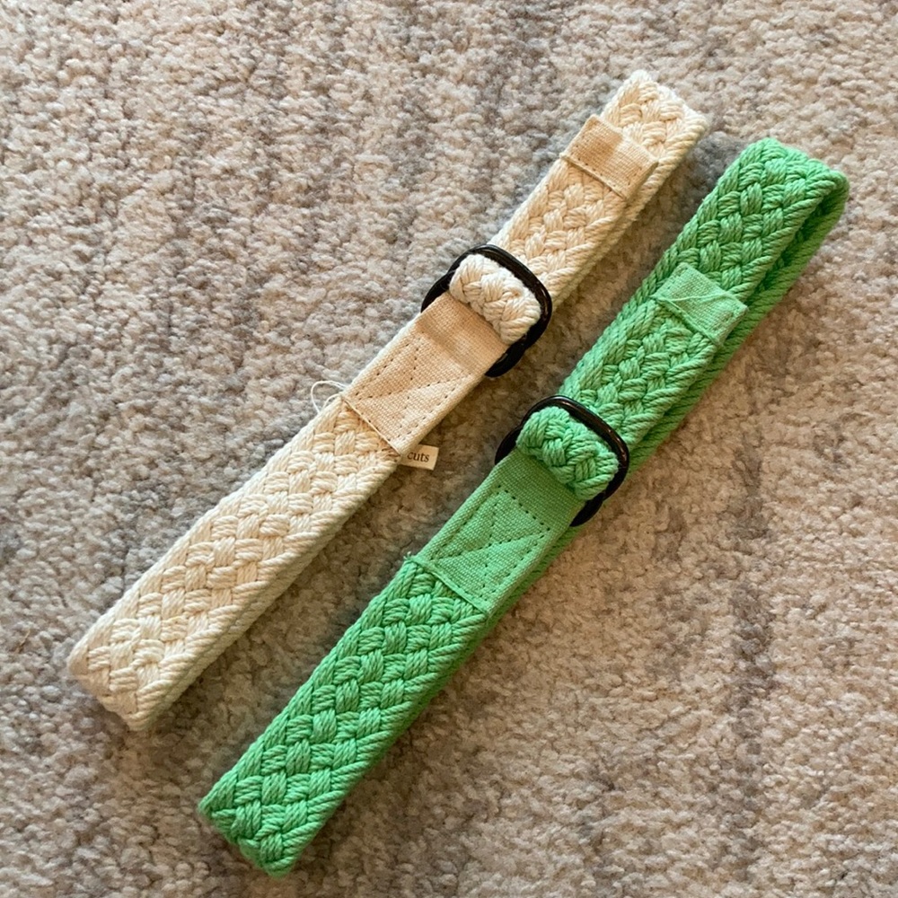 Crew Cuts unisex woven belts